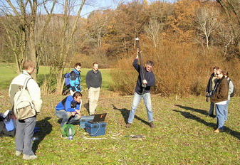 seismic refraction in Zamilec valley 2004