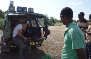 Several photos from geophysics in Ethiopias province Sidamo 2015